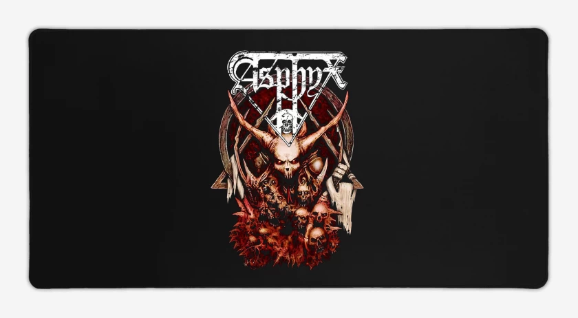Mouse pad Gamer Negro de Asphyx Demon