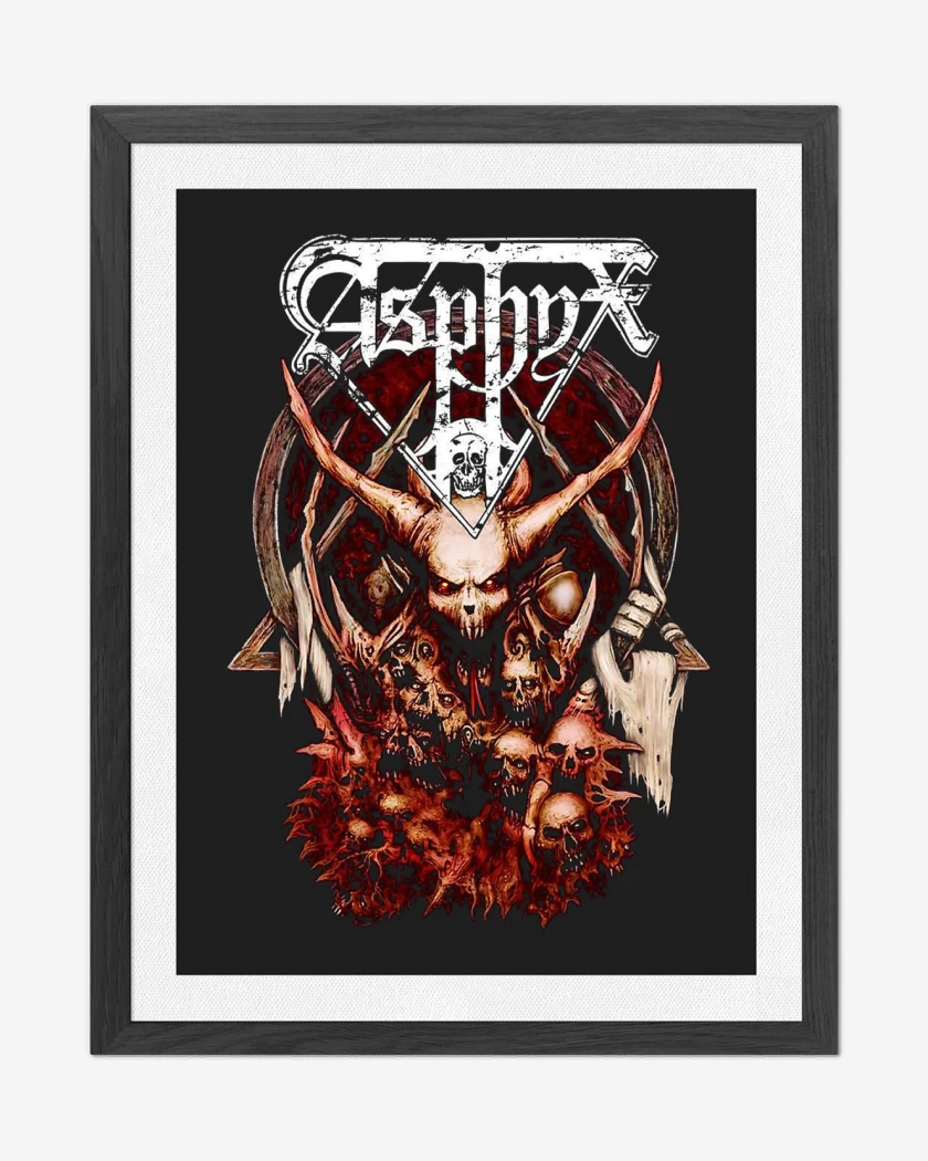 Cuadro decorativo Negro de Asphyx Demon