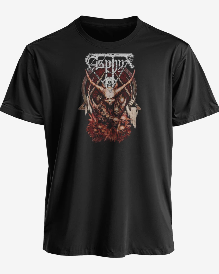 Polera premium Negro de Asphyx Demon