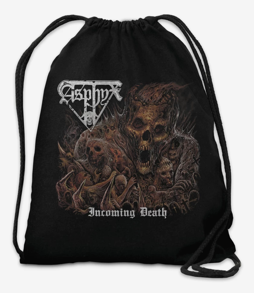 Mochila Negro de Asphyx Incoming Death