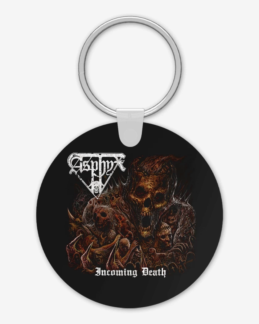 Llavero Asphyx Incoming Death