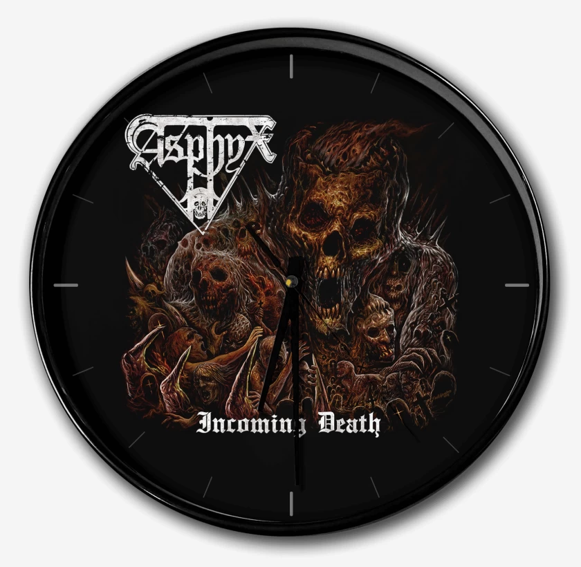 Reloj Negro de Asphyx Incoming Death