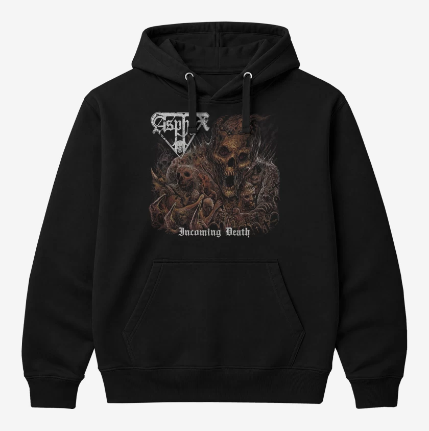 Polerón Canguro Negro de Asphyx Incoming Death