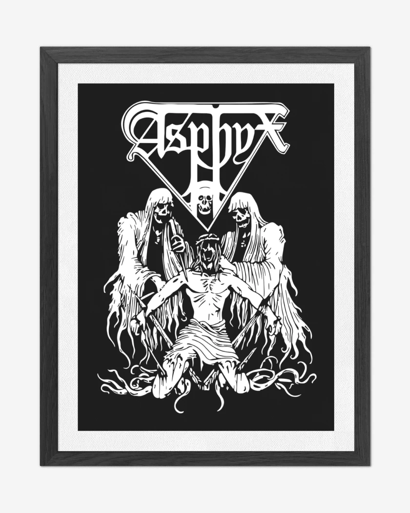 Cuadro decorativo Negro de Asphyx The Krusher