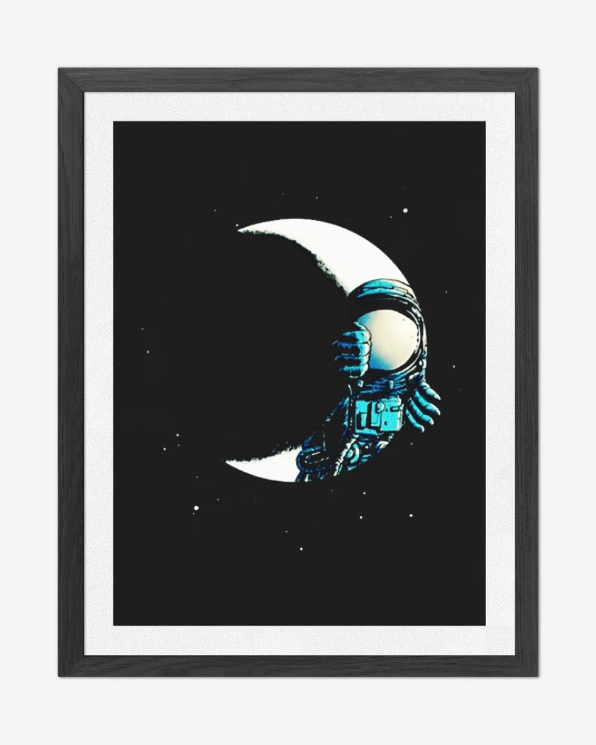 Cuadro decorativo Negro de Buenas noches