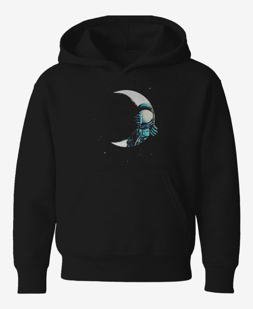 Poleron de niño Negro de Buenas noches