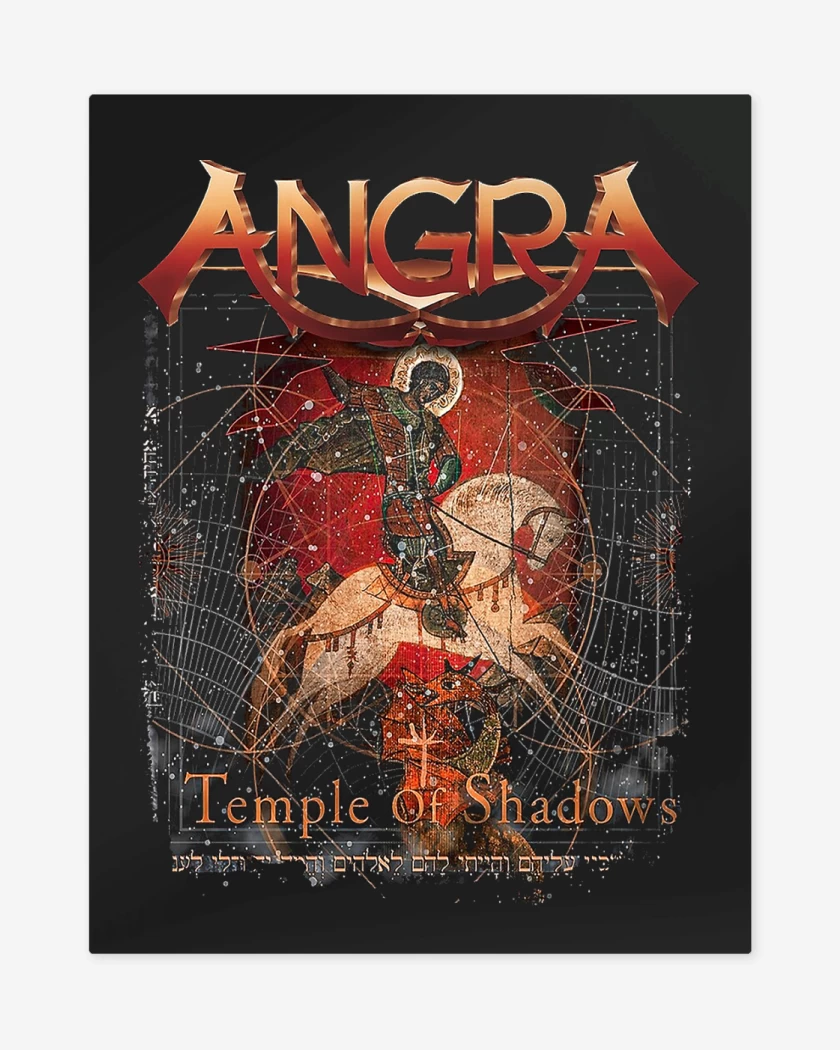 Print metalico Angra Temple of Shadows