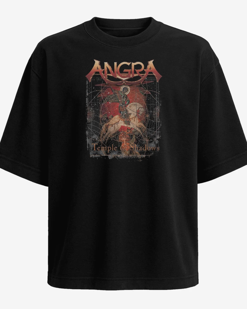 Polera Oversize Angra Temple of Shadows