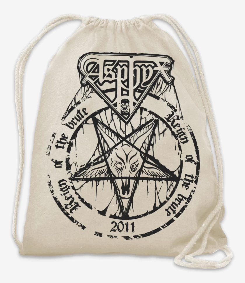 Mochila Blanco de Asphyx Reign of