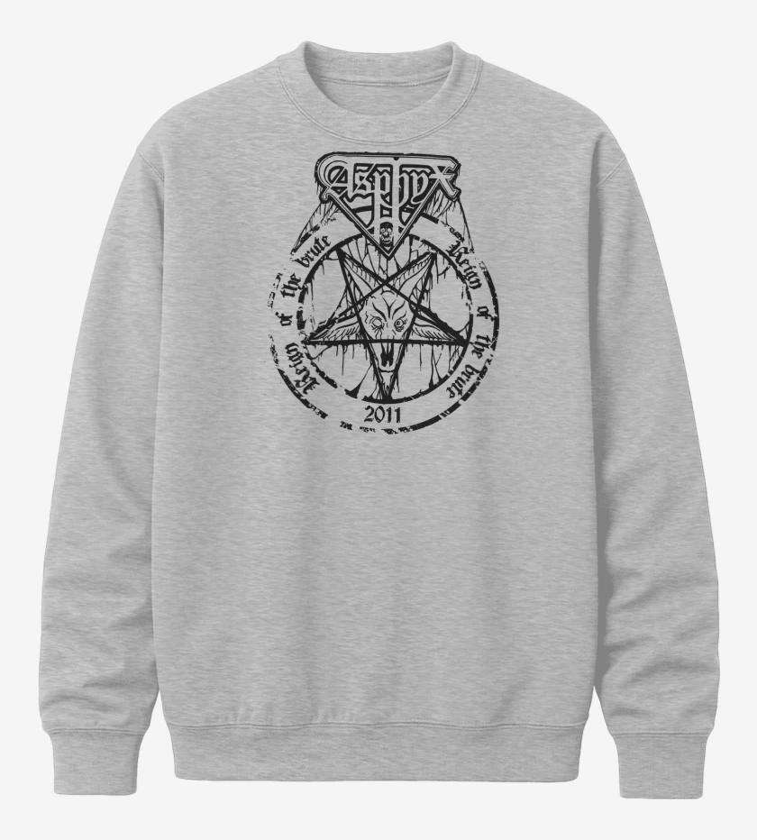 Poleron polo Gris Melange de Asphyx Reign of