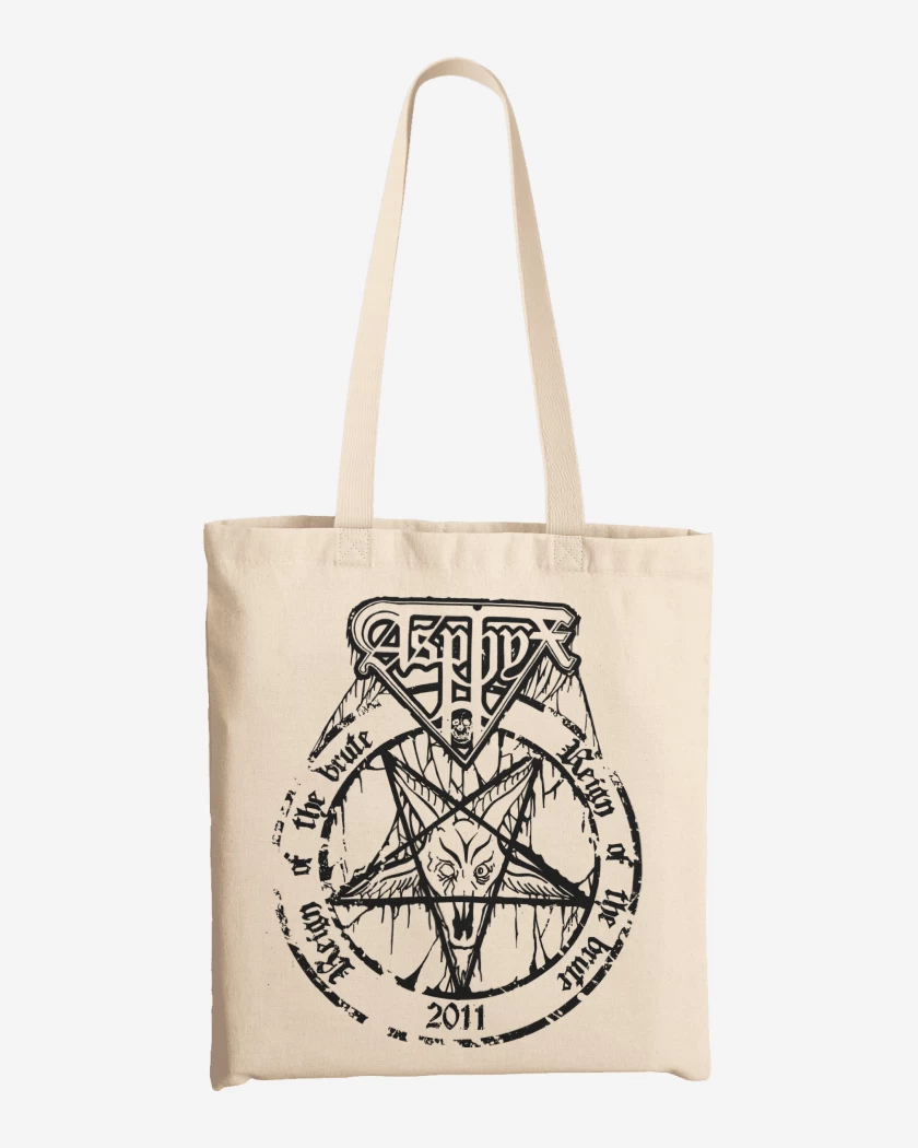 Totebag Asphyx Reign of