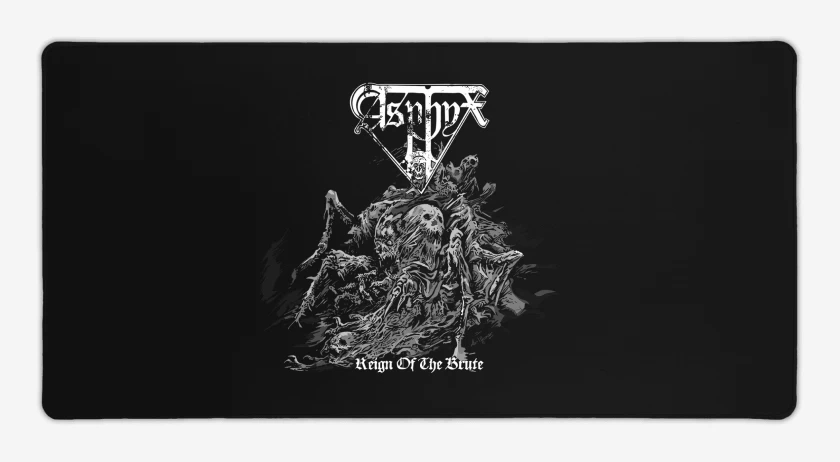 Mouse pad Gamer Negro de Asphyx Reign of the Brute