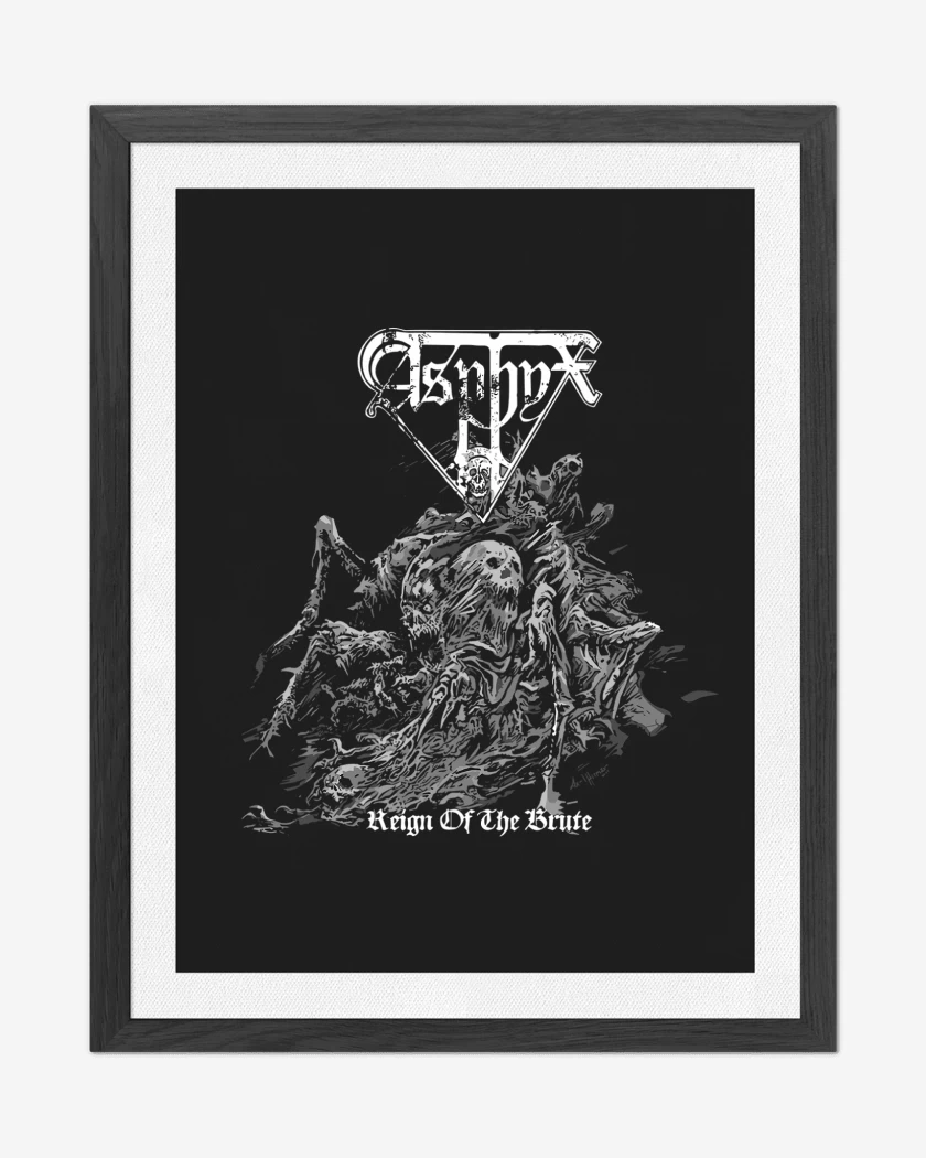 Cuadro decorativo Asphyx Reign of the Brute