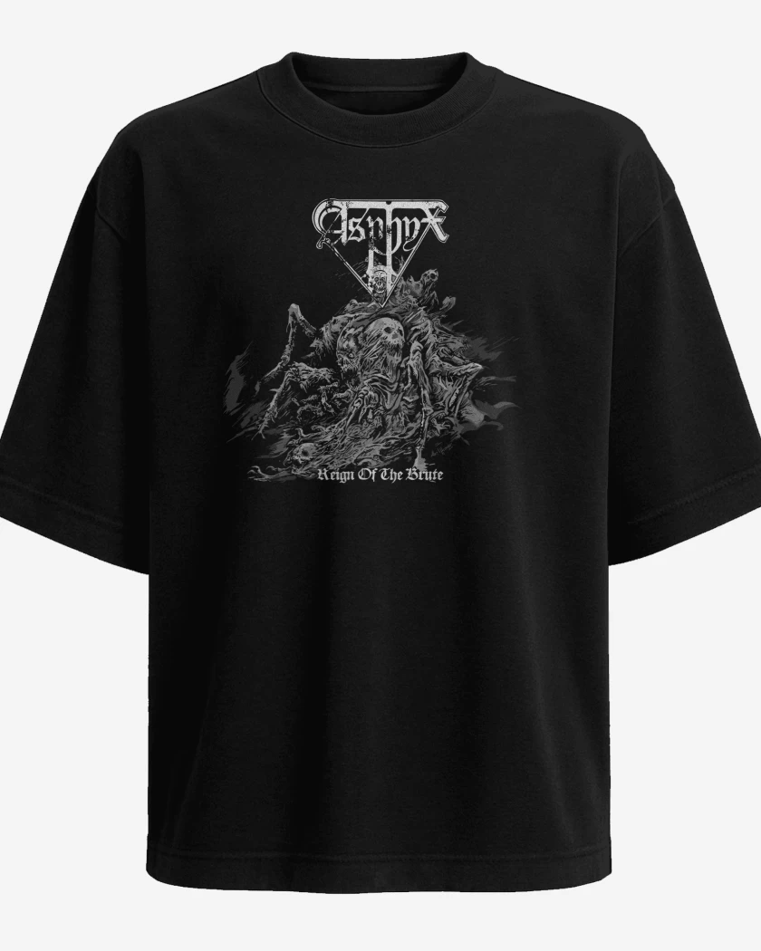 Polera Oversize Asphyx Reign of the Brute