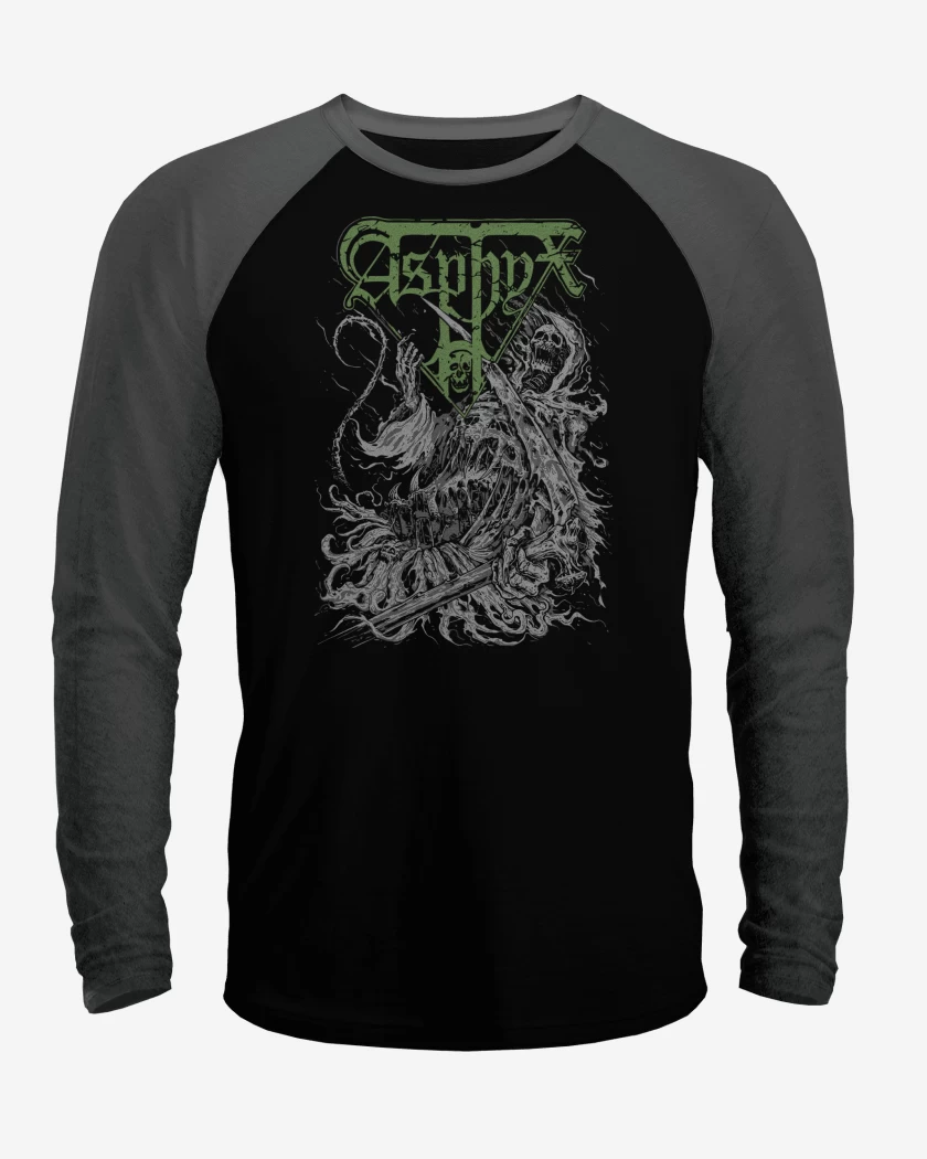 Polera Raglan Asphyx Necro