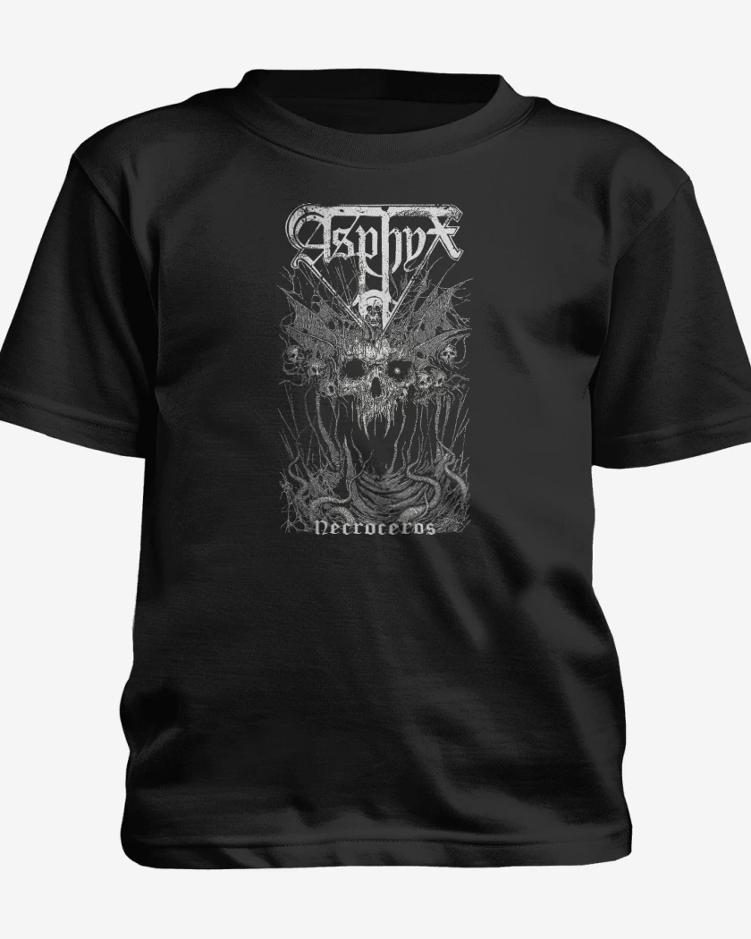 Polera de niño Negro de Asphyx Necroceros