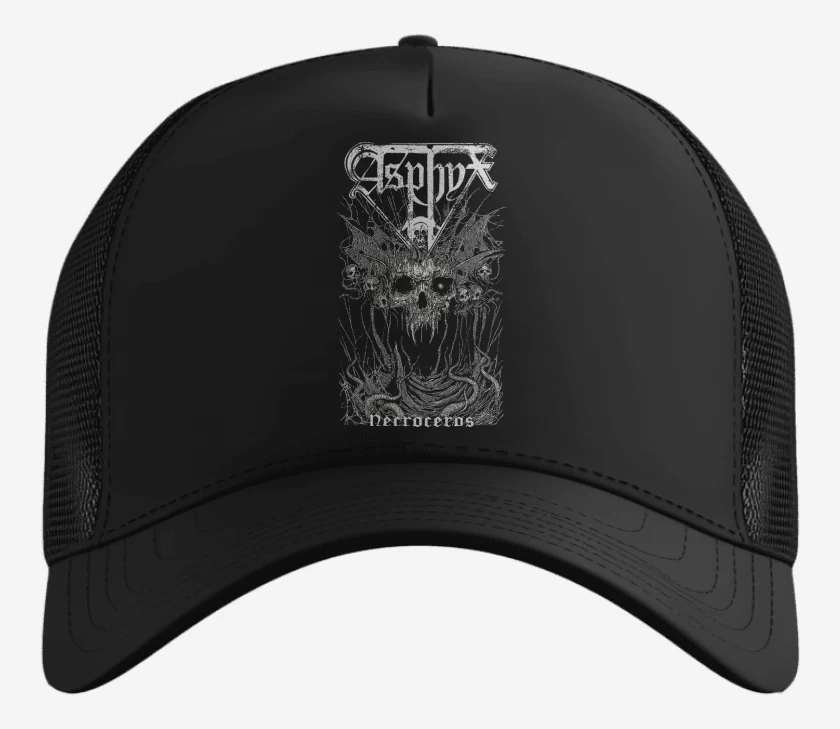 Gorro Negro de Asphyx Necroceros
