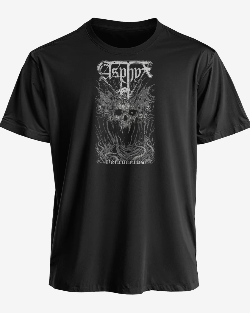 Polera premium Negro de Asphyx Necroceros