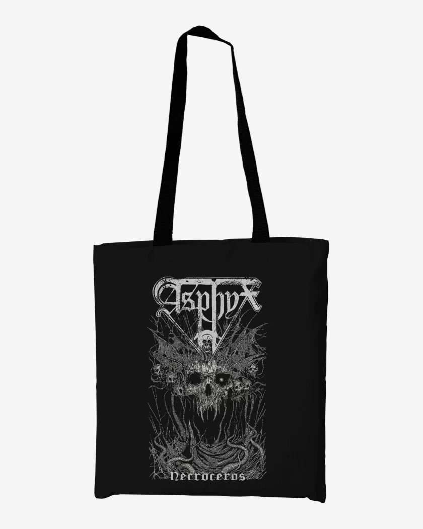 Totebag Negro de Asphyx Necroceros