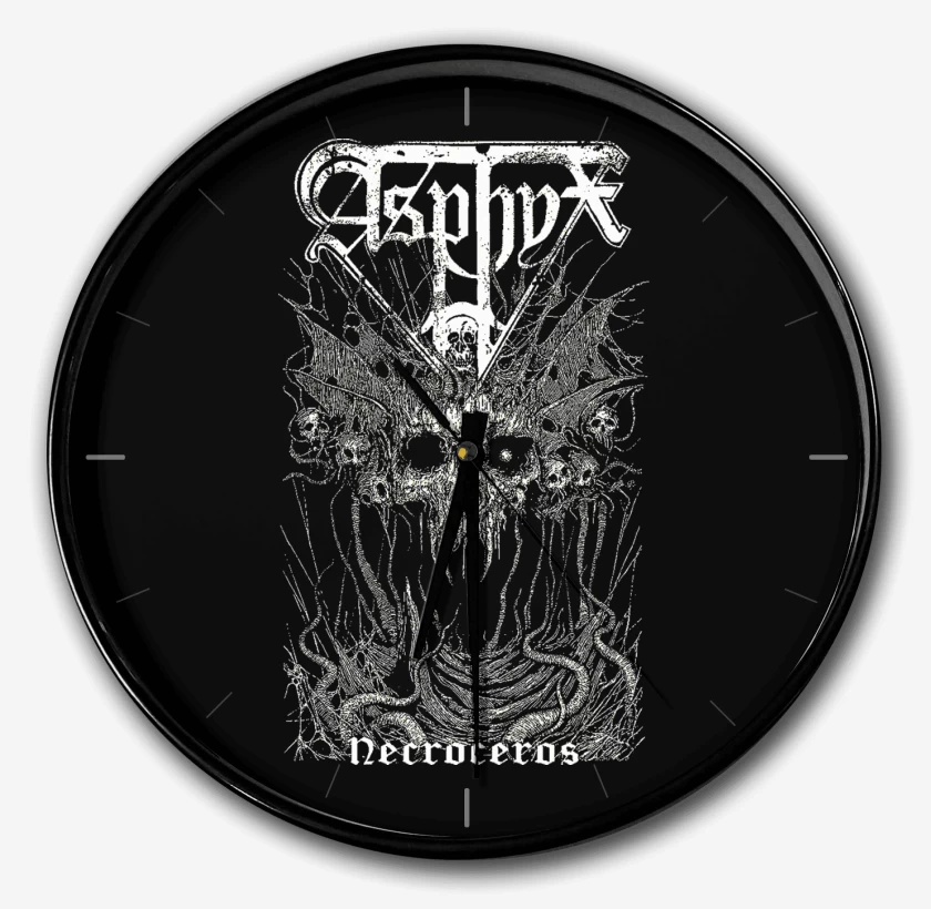 Reloj Negro de Asphyx Necroceros