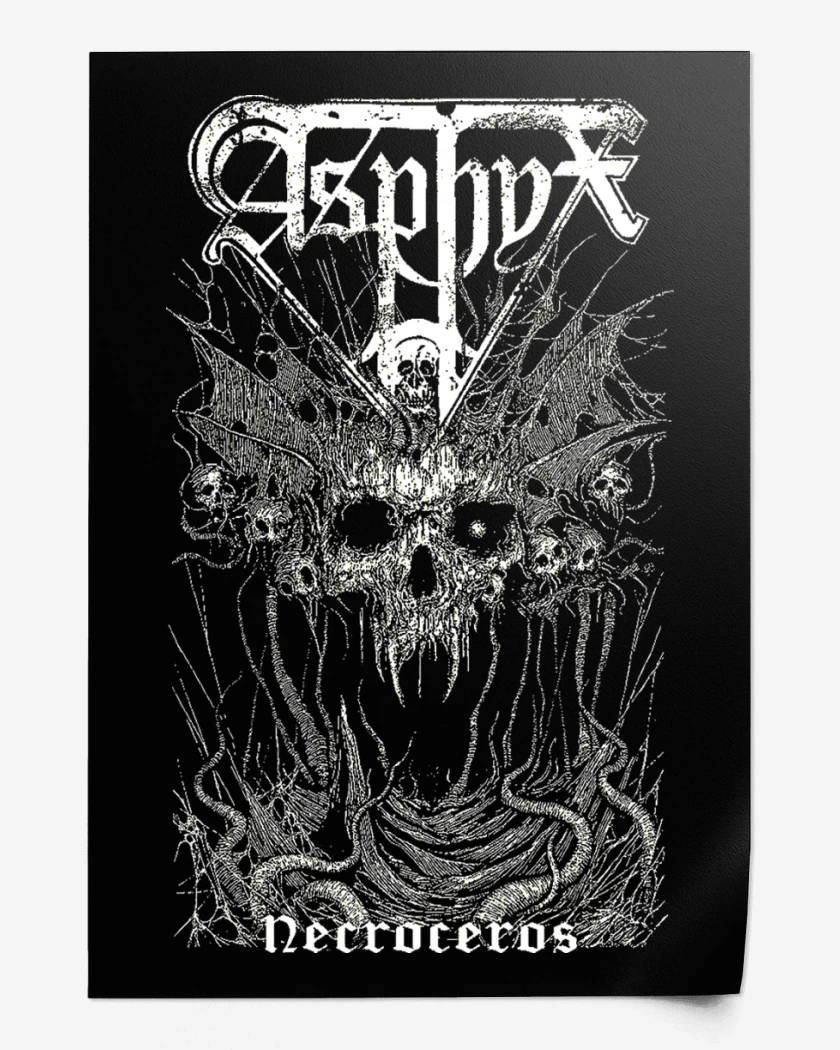 Print Negro de Asphyx Necroceros