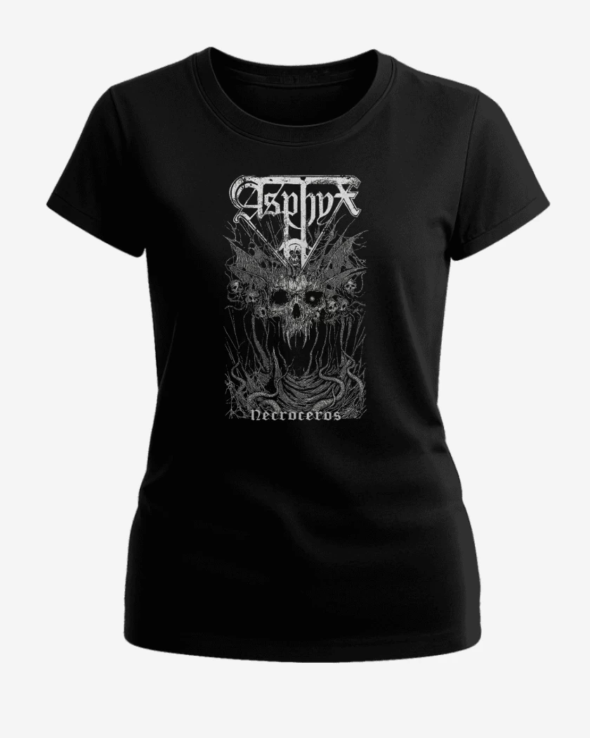 Polera de Mujer Negro de Asphyx Necroceros
