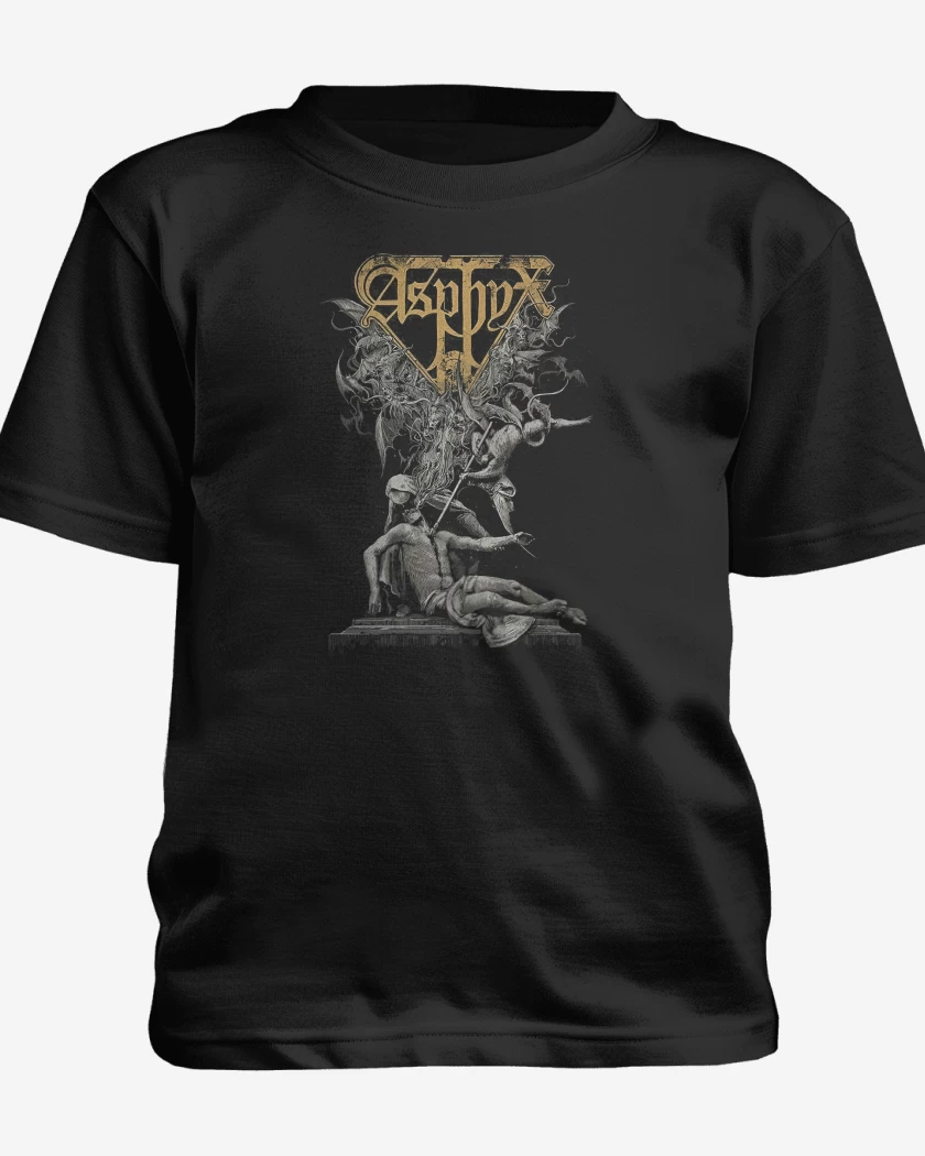 Polera de niño Negro de Asphyx Death Across