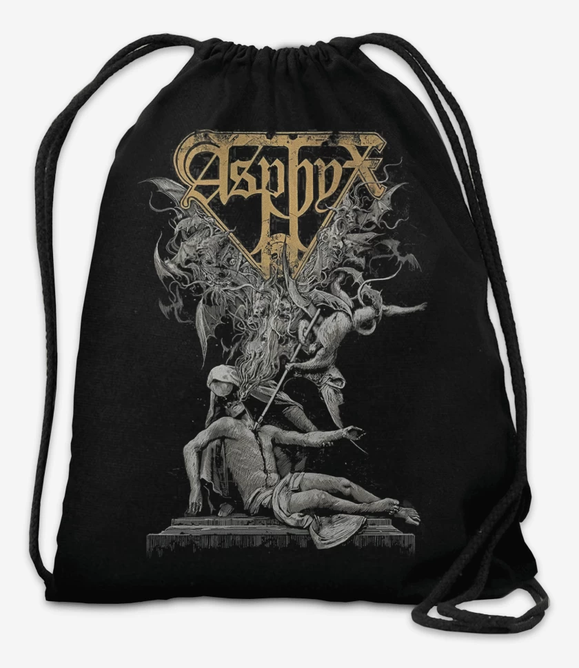 Mochila Negro de Asphyx Death Across