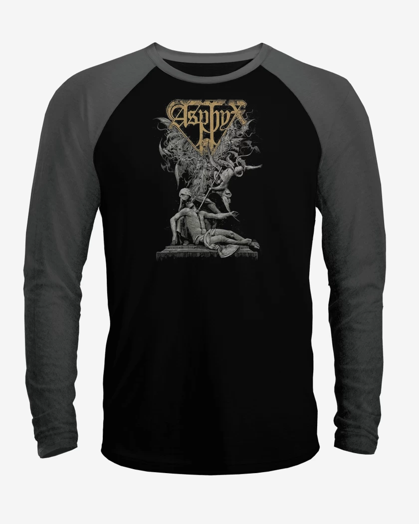 Polera Raglan Asphyx Death Across