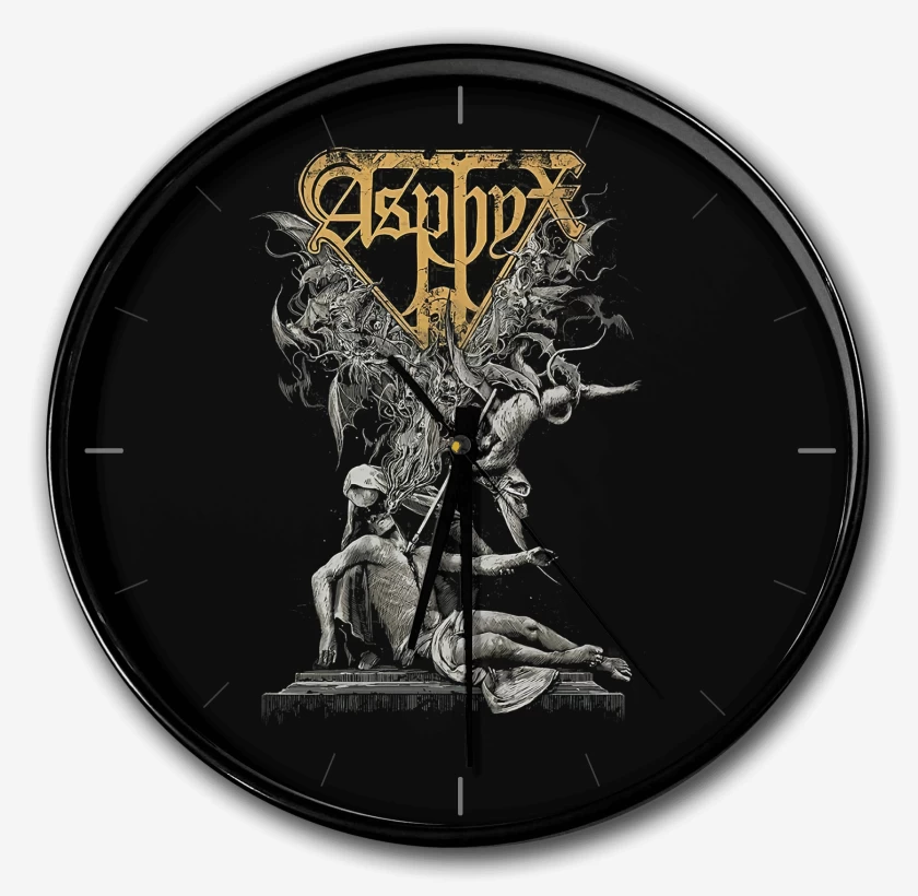 Reloj Negro de Asphyx Death Across