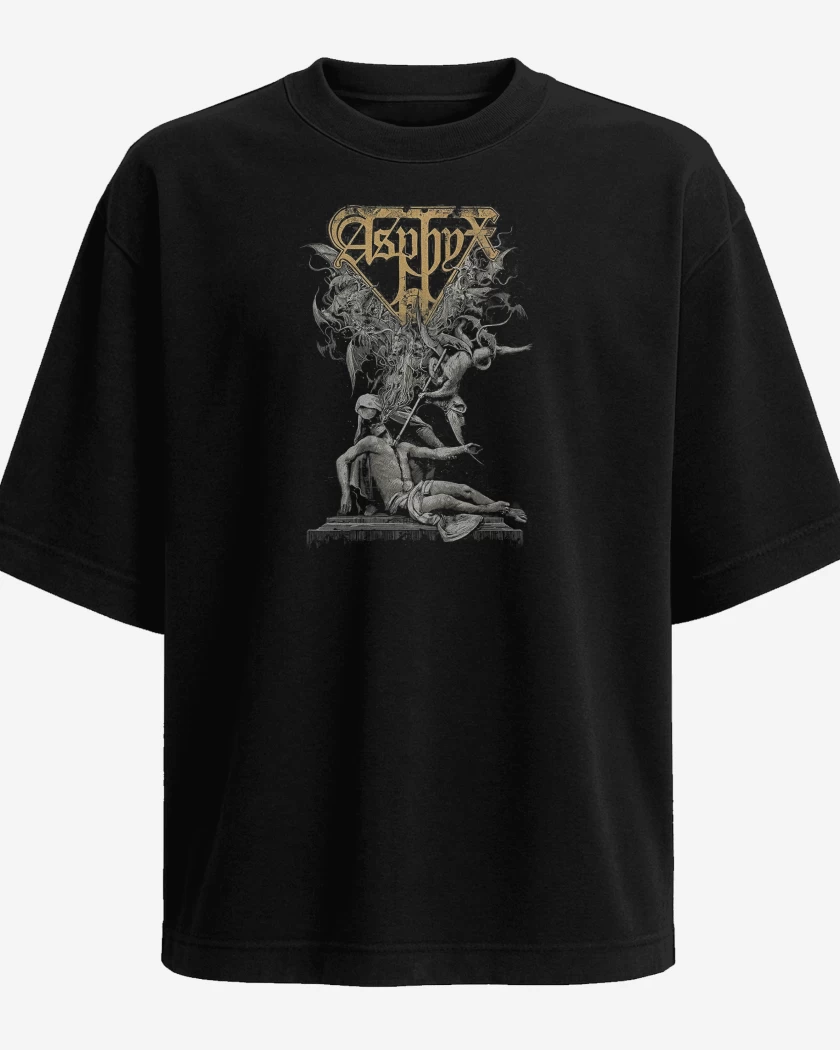 Polera Oversize Asphyx Death Across