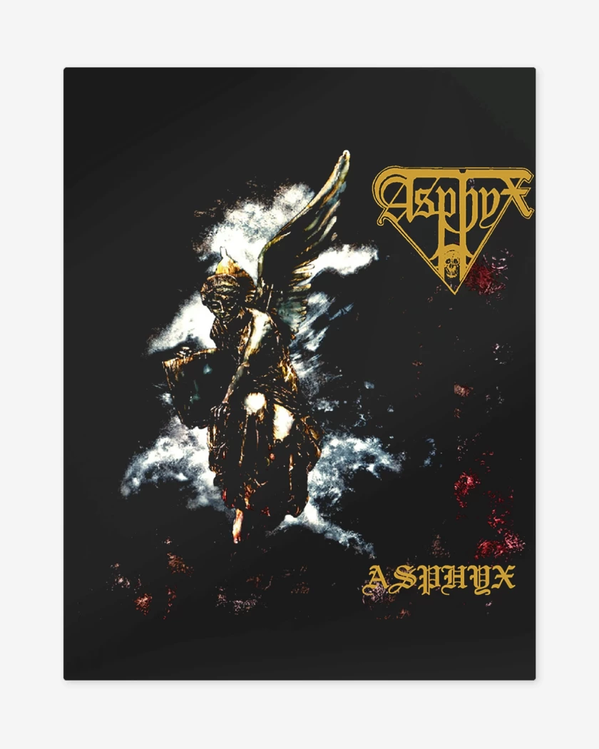Print metalico Negro de Asphyx Asphyx
