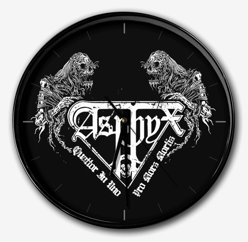 Reloj Negro de Asphyx Logo I