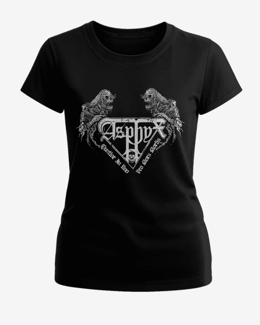 Polera de Mujer Negro de Asphyx Logo I