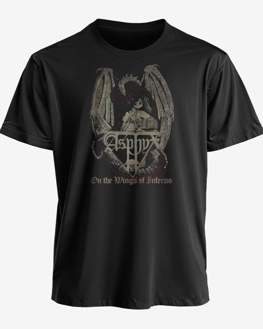 Polera Asphyx On the Wings of Inferno