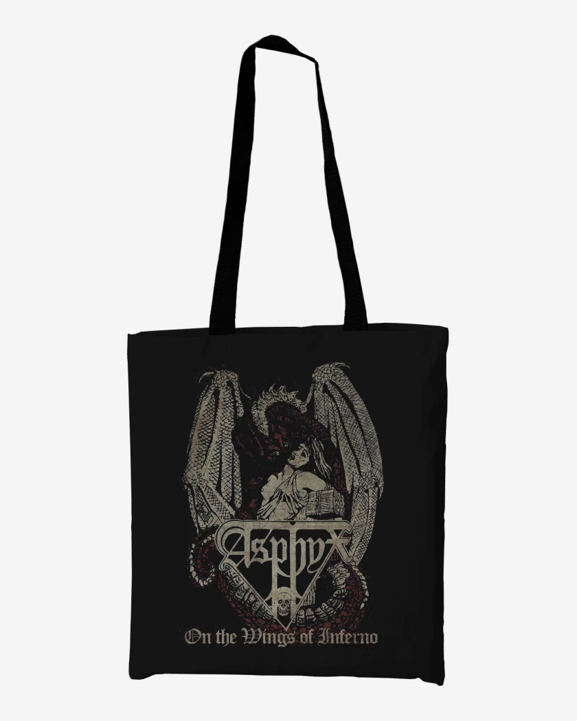Totebag Asphyx On the Wings of Inferno
