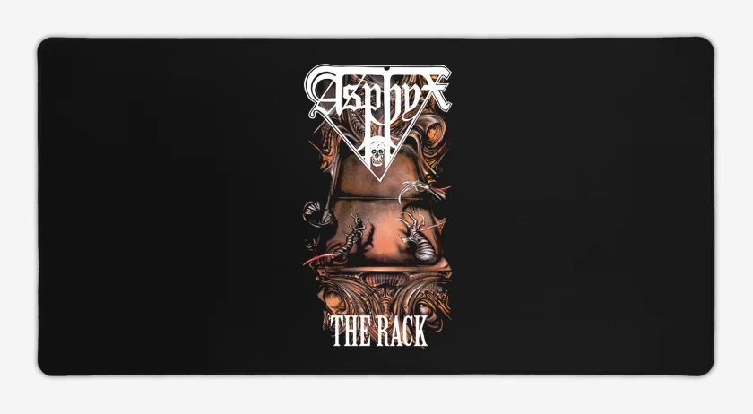 Mouse pad Gamer Negro de Asphyx The Rack