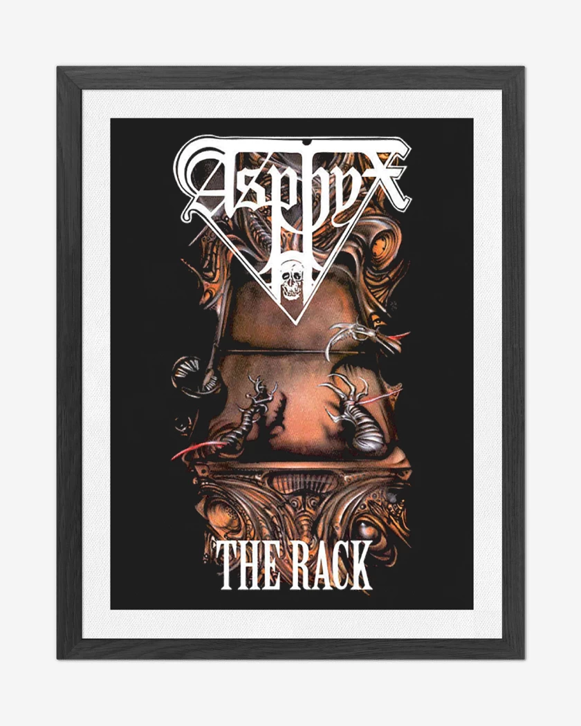 Cuadro decorativo Negro de Asphyx The Rack