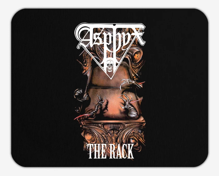 Mousepad Negro de Asphyx The Rack