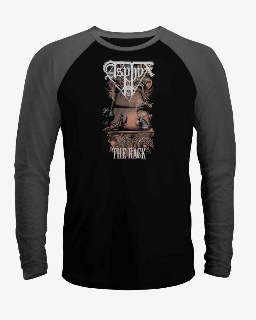 Polera Raglan Blanco / Negro de Asphyx The Rack