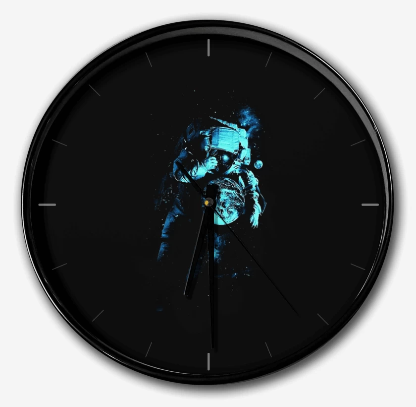 Reloj Negro de Astronauta 7