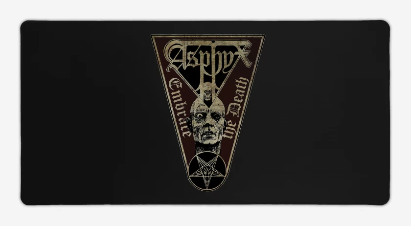 Mouse pad Gamer Negro de Asphyx Embrace the Death