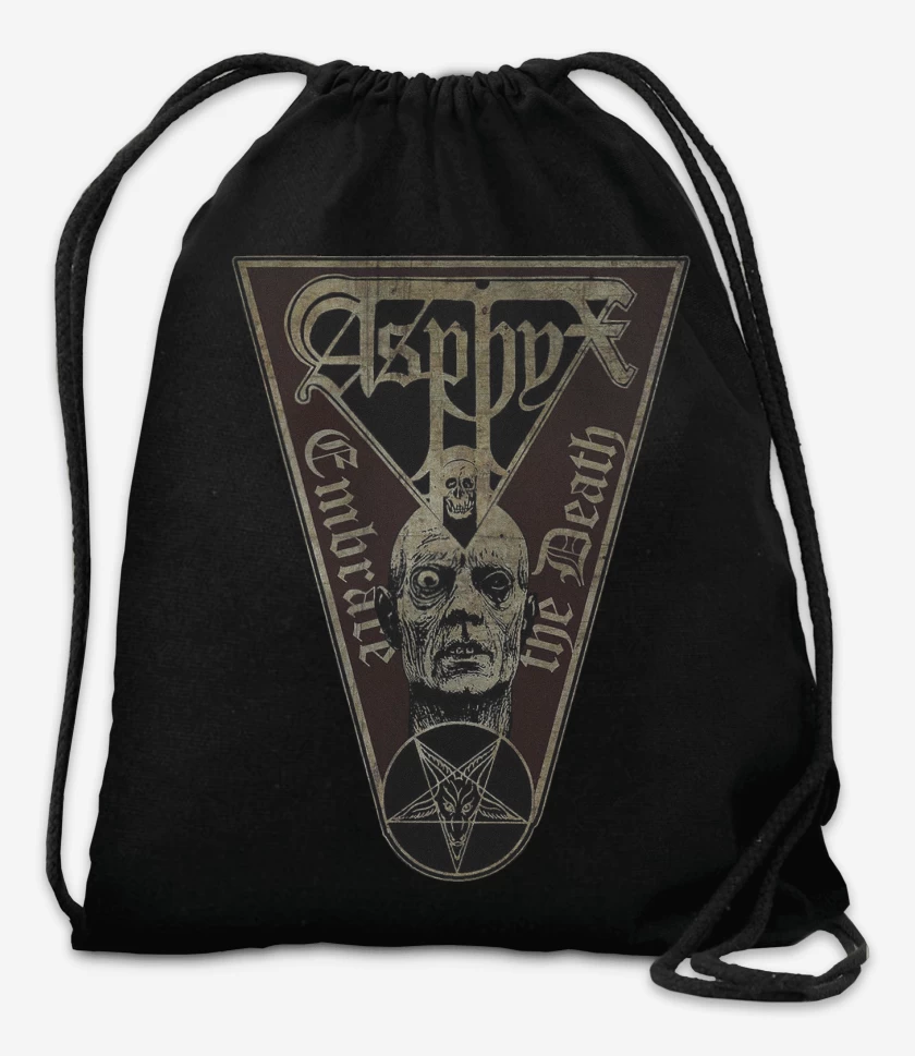 Mochila Negro de Asphyx Embrace the Death