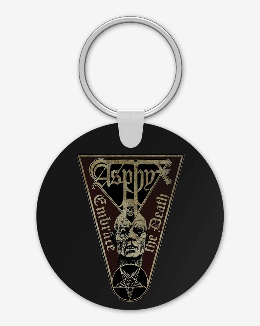 Llavero Asphyx Embrace the Death