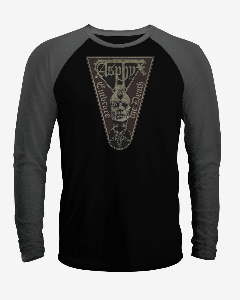 Polera Raglan Asphyx Embrace the Death