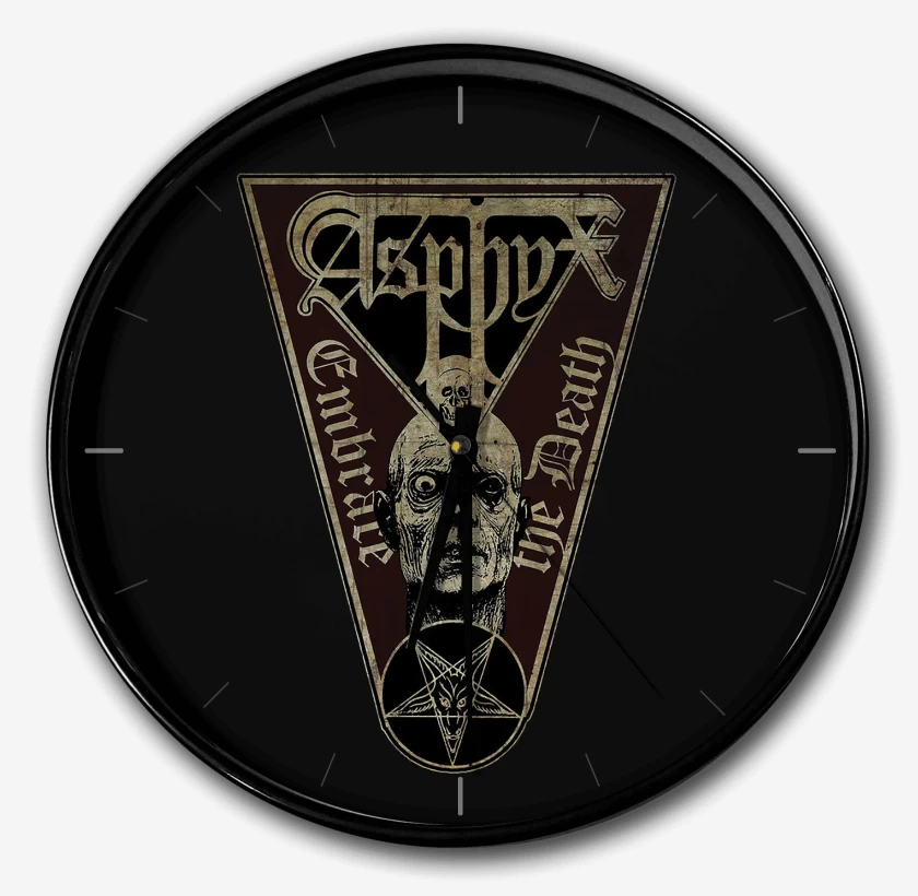 Reloj Negro de Asphyx Embrace the Death
