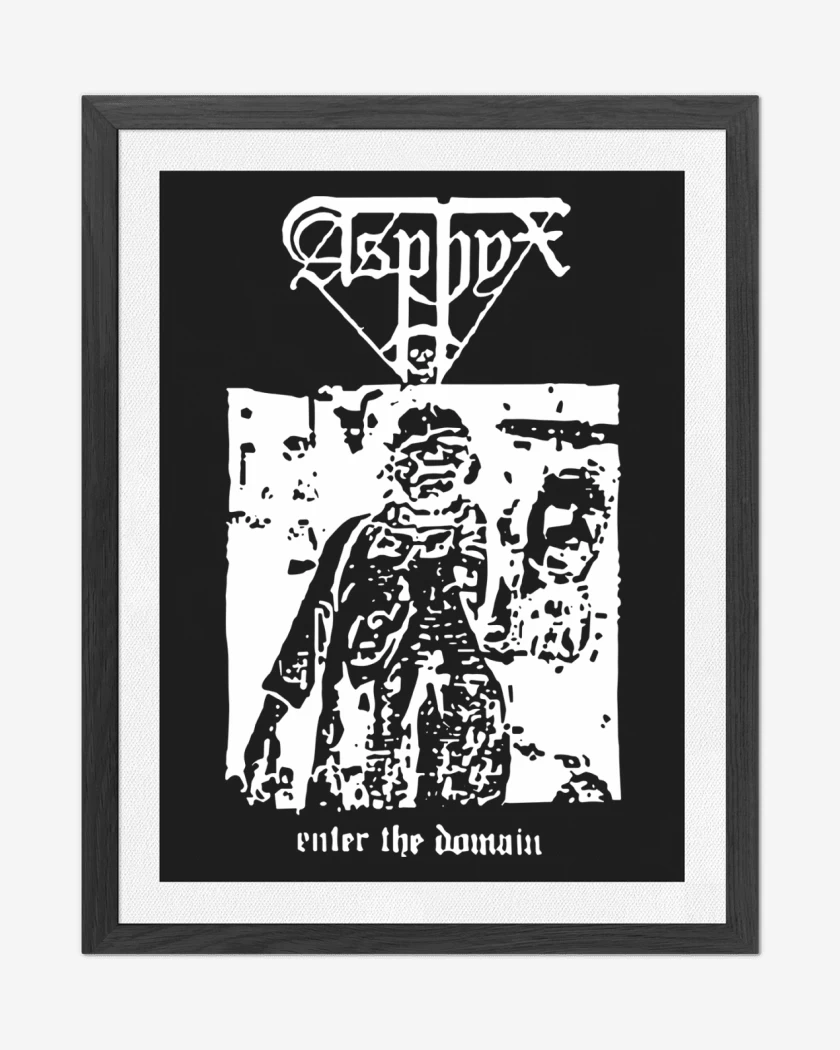 Cuadro decorativo Negro de Asphyx Enter the Domain B