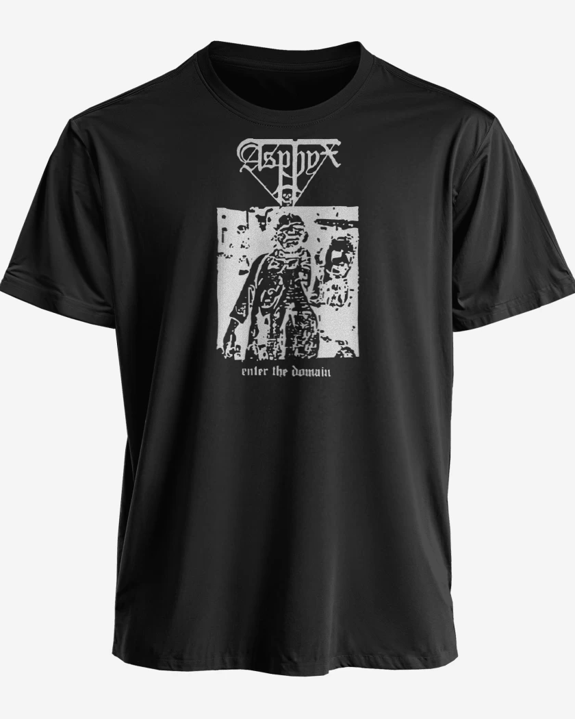 Polera premium Negro de Asphyx Enter the Domain B