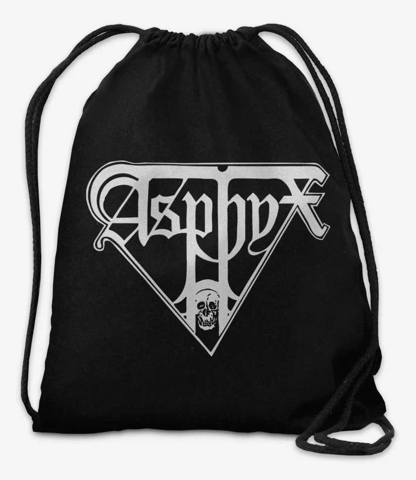Mochila Negro de Asphyx Logo