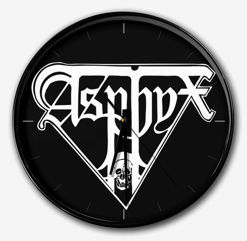 Reloj Negro de Asphyx Logo